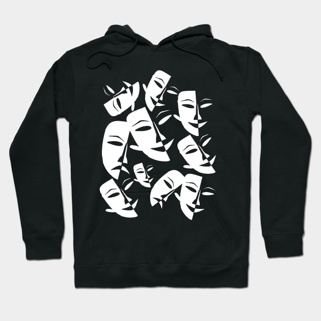 MASK FACE Hoodie by partjay